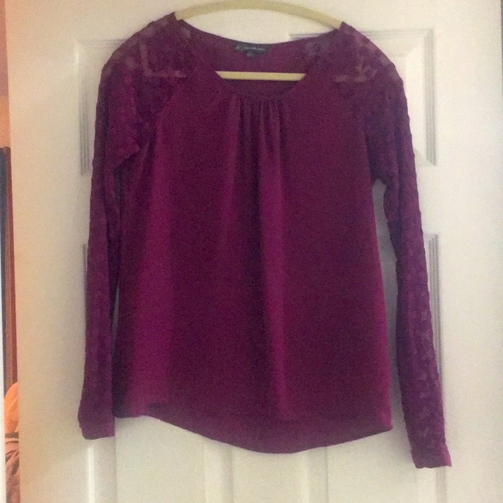 Beautiful magenta blouse